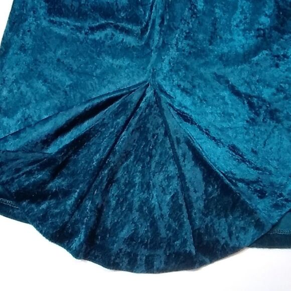 Style Retro Pinup Velvet Women's Dress Size Approximately XS S - Picture 11 of 15